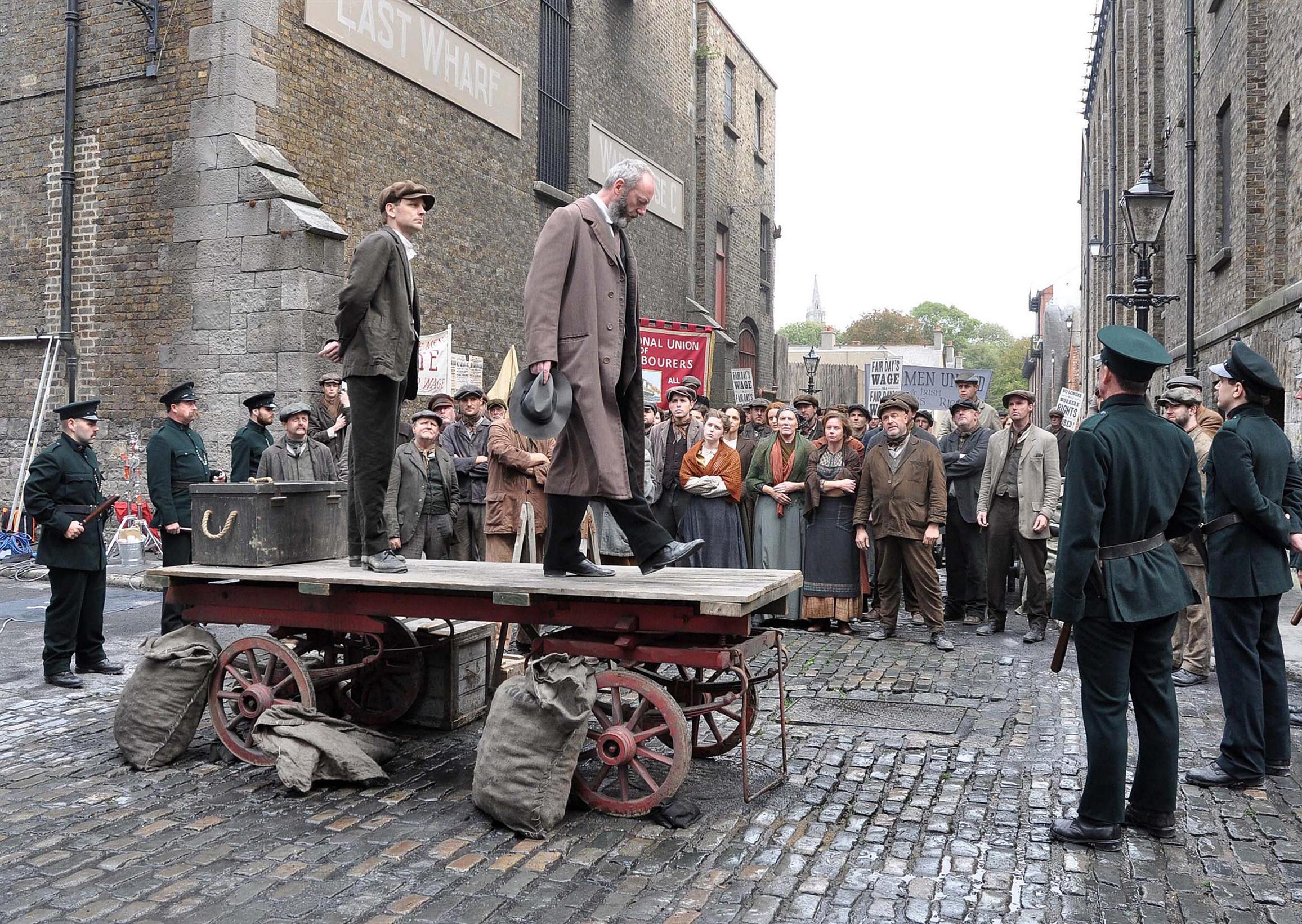 Liam Cunningham on the TV set of 'Titanic: Blood and Steel' | Picture 99827